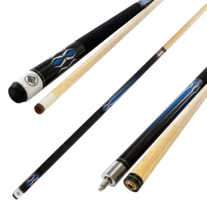 Formula Sports Maple 9 Ball BLUE Timber Pool Snooker Billiard Cue 58" inch - Picture 1 of 5