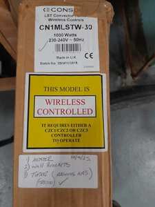 Consort CN1MLSTW Electric Heater - Picture 1 of 3