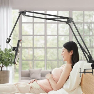 Verstellbar Halterung Handy Halter Tisch Bett Ständer für iPad Samsung Tablet~! - Bild 1 von 24