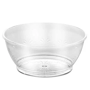 Bulk 1000 Clear Plastic Dessert Bowls 6 Oz Disposable Hard Party Supplies New - Picture 1 of 7