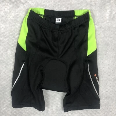 Muddyfox Cycling Shorts Mens Black/Green Size XS - Image 1 of 4