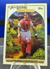Jason Varitek #55 2023 Topps X Bob Ross - Easel Parallel Boston Red Sox