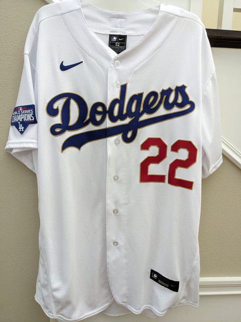 Los Angeles Dodgers - Bunny #22 Kershaw #22 Cool/FlexBase Men's Stitched  Jersey