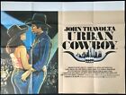 Urban Cowboy ORIGINAL Quad Movie Poster John Travolta 1980