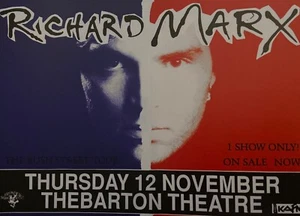RICHARD MARX 1992 Adelaide Concert Flyer A4 High Quality Reproduction Print - Picture 1 of 2