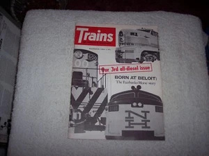 TRAINS THE MAGAZINE OF RAILROADING--NOVEMBER 1964    #128 - Picture 1 of 7