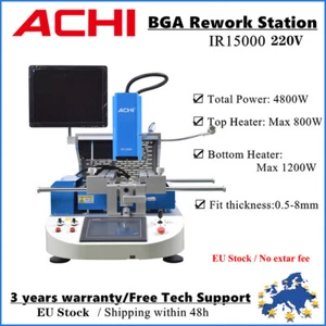 ACHI IR15000 Automatische optische Ausrichtung BGA Rework Station Infrarotheizun - Picture 1 of 13