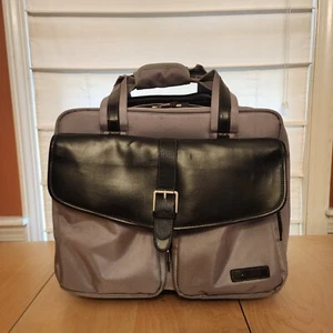 Sharper Image 17" Rolling Carry-on Business Travel Laptop Briefcase Weekend Bag - Picture 1 of 17