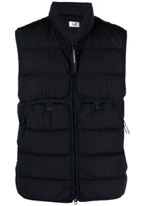 C.P. COMPANY ECO CHROME-R LOGO CHALECO HOMBRE PLUMÓN CHAQUETA 15CMOW030A006369G999 - Imagen 1 de 5