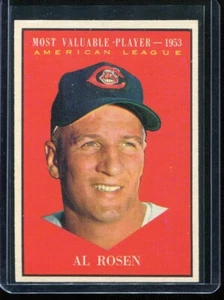1961 Topps Baseball # 474 Al Rosen MVP (NM-MT) Near Mint to Mint - Picture 1 of 2