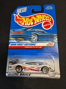 Hot Wheels Lote De Dos Primeras Ediciones 1999 Porsche 911 GT1-98 #25 De 26 - Imagen 1 de 2