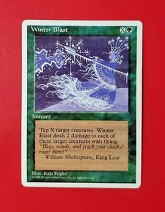 Winter Blast Alternate 4th Edition (NM) Englisch - Magic The Gathering - MTG - Bild 1 von 3