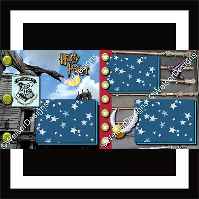Libro De Recortes JPG DIGITAL JPG Prehecho De Vacaciones De Harry Potter Universal Studios Página 12x12 • 8.59€