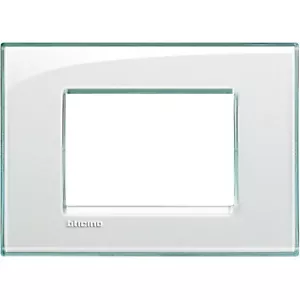 PLACCA BTICINO LIVING LNA4803KA 3 MODULI - Foto 1 di 1