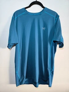 Arc’teryx Hemd Herren mittelblau Cormac Crew Kurzarm Stretch Outdoor - Bild 1 von 6