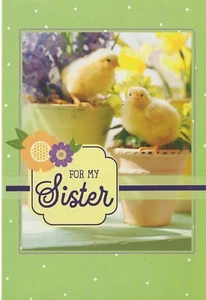 Nueva tarjeta de Pascua Hallmark de nuevo - hermana - Imagen 1 de 2