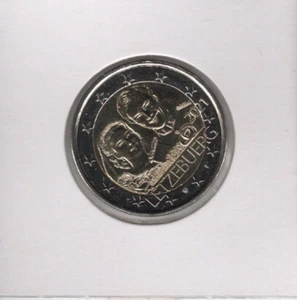 Luxemburg 2 Euro 2021 40. Hochzeitstag in Reliefprägung bankfrisch - Bild 1 von 2