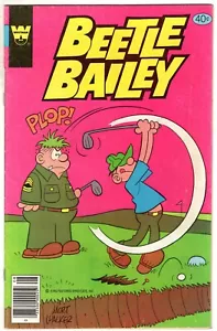 CUBIERTA DE GOLF BEETLE BAILEY #128 1979 variante Whitman cómic - Imagen 1 de 2