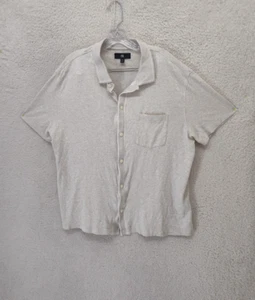 Top donna BR extra large beige erica 100% cotone manica corta con bottoni - Foto 1 di 17