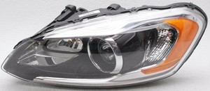 OEM Volvo XC60 Left Driver Side HID Headlamp Chrome Spots 314202755