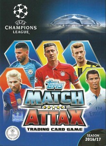  2016-2017 Topps UEFA Champions League Match Attax card no. 1-249