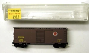 MTL Micro-Trains 20046 Chicago Great Western CGW 5453 40 pies vagón de una sola puerta - Imagen 1 de 1