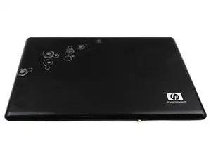 HP PAVILION DV6 SERIE SCHWARZ LAPTOP LCD BILDSCHIRM RÜCKSEITE DECKEL 570393-001 - Bild 1 von 2