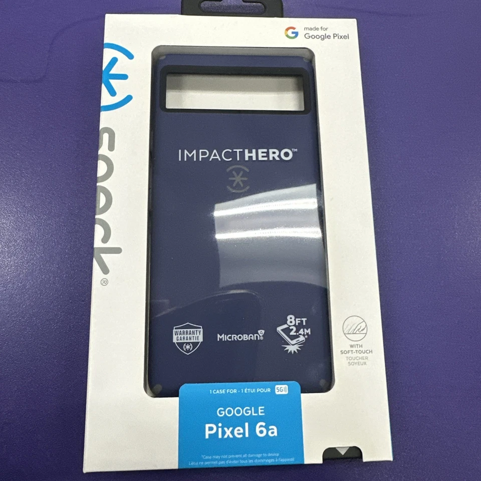 Funda Speck Impact Hero Series para Google Pixel 6a - Azul Foto 1 de 1