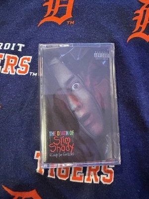 EMINEM THE DEATH OF SLIM SHADY- NEW SEALED-RED TAPE - Image 1 of 3