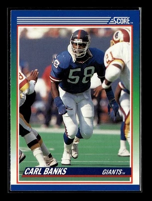 1990 Score - Carl Banks #91 - Image 1 of 2