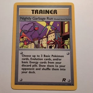Nightly Garbage Run - Pokemon TCG Karte - Team Rocket - 77/82 - 2000 - English - Bild 1 von 2
