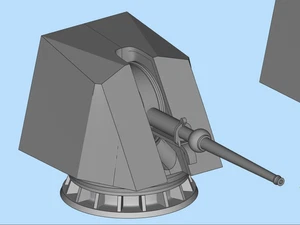 1/72 Oto Melara76mm Naval Gun 1pcs Model Unpainted Unassembled - Picture 1 of 3