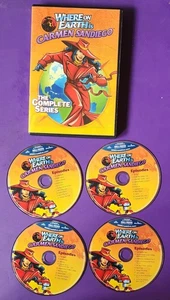 Where on Earth is Carmen Sandiego? - The Complete Series; 4 DVD Set - Imagen 1 de 6