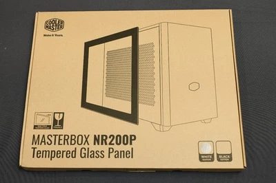 Cooler Master MasterBox NR200P Tempered Glass Side Panel ONLY (White) – NEW - Image 1 of 2