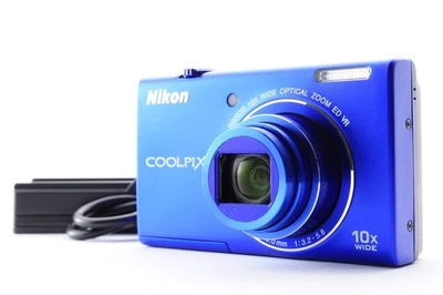 Nikon Coolpix S6200 Blue Near Mint 16.0MP Digital Camera Y3124 - Image 1 of 4