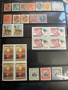 Venezuela 25 Mint Stamps Collection - Picture 1 of 1