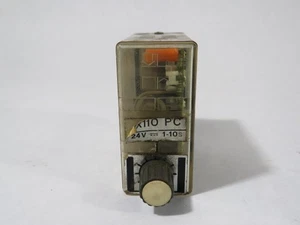 Martel Bojnice TX110 PC 24V 50Hz 1-10s Time Delay Relay USED - Picture 1 of 3