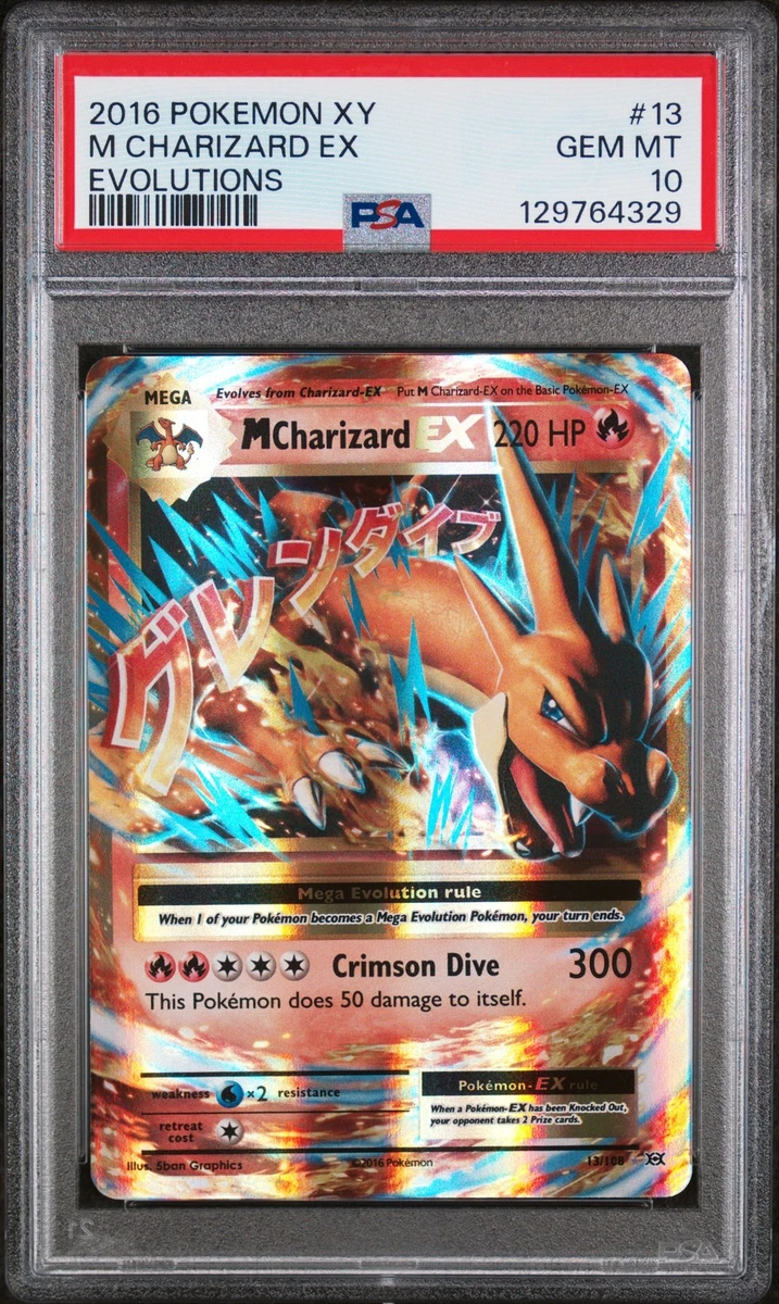 ポケモンカードゲーム Charizard ex UR PSA10 Yahoo!オークション - PSA10 ポケモンカード MリザードンEX UR XY 1ED