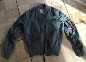 ALPHA. INDUSTRIES Jacke original / neuwertig Fliegerjacke Bomberjacke L - Bild 1 von 18