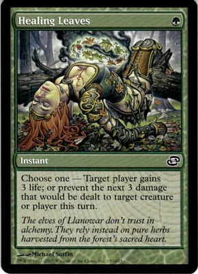 MTG Healing Leaves NEARMINT NM / Magic The Gathering : Planar Chaos - Image 1 of 2