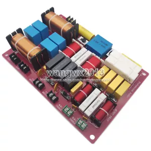 1x 3-Way 6-Unit 700W Hi-Fi Adjustable Speaker Frequency Divider Crossover Filter - Picture 1 of 11
