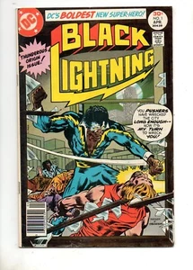 Black Lightning #1 1ST BLACK RAYO, THE 100, TOBIAS WHALE & ANALGÉSICO 1977 - Imagen 1 de 2