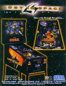 Pinball ROM SOUND SET (5 chips) Sega Lost in Space - Picture 1 of 1