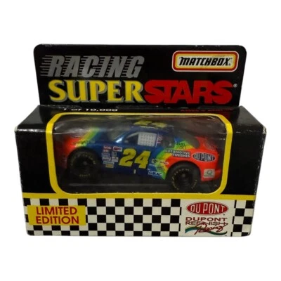 Matchbox Racing Superstars Limited Edition Car 1996 Jeff Gordon #24 Dupont 1:64 - Image 1 of 4