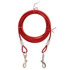Outdoor Lead Belt Anti-Bite Tie For Two Dogs Pet Leashes Steel Wire 3 Colors