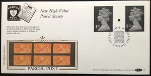 Benham 1986 hochwertiges Paket £1,50 Ampelrinnenpaar auf Ersttagsbrief - Bild 1 von 2