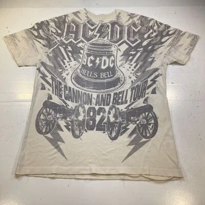 AC/DC HELLS BELL THE CANNON AND BELL TOUR CONCERT TEE T SHIRT Mens M - Picture 1 of 5