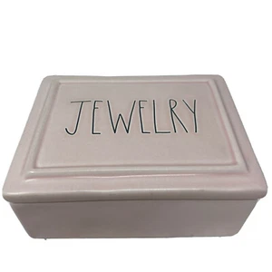 Rae Dunn Jewelry Box Ceramic Pink - Picture 1 of 12