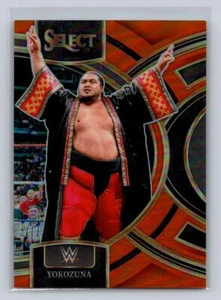2024 Select WWE #188 Yokozuna -Premier Orange Prizm 33/49-Legends - Picture 1 of 2