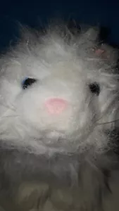 Webkinz HM110 White Persian Cat Plush Toy 7" Stuffed Animal No Code - Picture 1 of 4